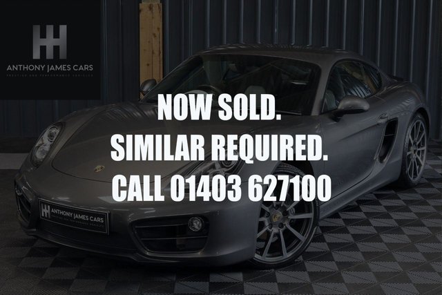 2014 64 Porsche Cayman 2.7 24V PDK 2d 275 BHP