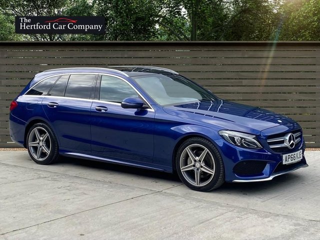 2017 66 Mercedes-Benz C-Class 2.1 C220 D AMG LINE PREMIUM PLUS 5d 170 BHP