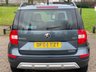 USED 2015 64 SKODA YETI OUTDOOR 1.6 SE GREENLINE II TDI CR 5d 103 BHP Excellent  Service History incl. Cambelt