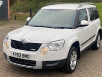 USED 2013 62 SKODA YETI 1.6 ELEGANCE GREENLINE II TDI CR 5d 103 BHP Excellent  Service History incl. Cambelt