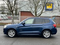USED 2013 63 BMW X3 2.0 XDRIVE20D M SPORT 5d 181 BHP 