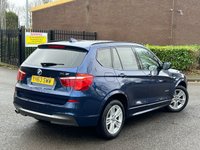 USED 2013 63 BMW X3 2.0 XDRIVE20D M SPORT 5d 181 BHP 
