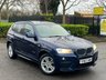 USED 2013 63 BMW X3 2.0 XDRIVE20D M SPORT 5d 181 BHP 