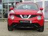 USED 2017 17 NISSAN JUKE 1.6 VISIA 5d 94 BHP Finished in FLAME RED with contrasting GREY CLOTH trim. The Nissan Juke first appeared in 2010 and has remained a favourite with its eye catching looks. Ideal Mid Sized family car. Features include Low Mileage, 2 Keys, Alloys Cruise, Air Con and much more. Serviced at 3602 miles, 8861 miles and at 16653 miles on arrival.