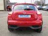 USED 2017 17 NISSAN JUKE 1.6 VISIA 5d 94 BHP Finished in FLAME RED with contrasting GREY CLOTH trim. The Nissan Juke first appeared in 2010 and has remained a favourite with its eye catching looks. Ideal Mid Sized family car. Features include Low Mileage, 2 Keys, Alloys Cruise, Air Con and much more. Serviced at 3602 miles, 8861 miles and at 16653 miles on arrival.