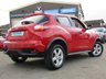 USED 2017 17 NISSAN JUKE 1.6 VISIA 5d 94 BHP Finished in FLAME RED with contrasting GREY CLOTH trim. The Nissan Juke first appeared in 2010 and has remained a favourite with its eye catching looks. Ideal Mid Sized family car. Features include Low Mileage, 2 Keys, Alloys Cruise, Air Con and much more. Serviced at 3602 miles, 8861 miles and at 16653 miles on arrival.