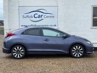 USED 2014 14 HONDA CIVIC 1.8 I-VTEC SR 5d 140 BHP www.suffolkcarcentre.co.uk - Located at Lowestoft