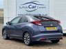 USED 2014 14 HONDA CIVIC 1.8 I-VTEC SR 5d 140 BHP www.suffolkcarcentre.co.uk - Located at Lowestoft