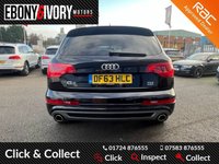 USED 2013 63 AUDI Q7 3.0 TDI QUATTRO S LINE PLUS 5d 245 BHP FULL SERVICE HISTORY, 2 KEYS, FRESH SERVICE + 12M MOT WITHIN THE SALE