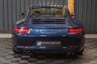 USED 2014 14 PORSCHE 911 3.8 CARRERA S PDK 2d 400 BHP DARK BLUE & TAN LEATHER, FULL HISTORY, 24 MONTH WARRANTY, BOSE, HEATED SEATS