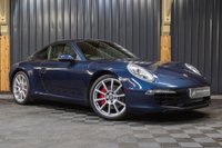 USED 2014 14 PORSCHE 911 3.8 CARRERA S PDK 2d 400 BHP DARK BLUE & TAN LEATHER, FULL HISTORY, 24 MONTH WARRANTY, BOSE, HEATED SEATS