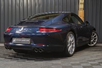 USED 2014 14 PORSCHE 911 3.8 CARRERA S PDK 2d 400 BHP DARK BLUE & TAN LEATHER, FULL HISTORY, 24 MONTH WARRANTY, BOSE, HEATED SEATS