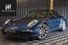 USED 2014 14 PORSCHE 911 3.8 CARRERA S PDK 2d 400 BHP DARK BLUE & TAN LEATHER, FULL HISTORY, 24 MONTH WARRANTY, BOSE, HEATED SEATS