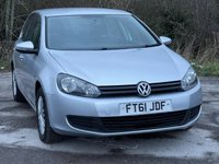 USED 2011 61 VOLKSWAGEN GOLF 1.6 S TDI 5d 103 BHP 70+MPG, &pound;35 ROAD TAX