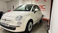 USED 2010 60 FIAT 500 1.2 LOUNGE 3d 69 BHP LOW RATE FINANCE AVAILABLE +  FREE12 MONTH RAC MEMBERSHIP + RAC WARRANTY INCLUDED