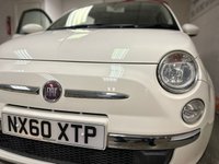 USED 2010 60 FIAT 500 1.2 LOUNGE 3d 69 BHP LOW RATE FINANCE AVAILABLE +  FREE12 MONTH RAC MEMBERSHIP + RAC WARRANTY INCLUDED