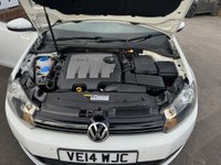 USED 2014 14 VOLKSWAGEN GOLF 1.6 SE TDI BLUEMOTION TECHNOLOGY 2d 104 BHP TIMING BELT &amp; WATERPUMP REPLACED