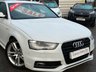 USED 2015 15 AUDI A4 2.0 AVANT TDI S LINE START/STOP 5dr PEARL WHITE METALLIC