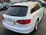 USED 2015 15 AUDI A4 2.0 AVANT TDI S LINE START/STOP 5dr PEARL WHITE METALLIC
