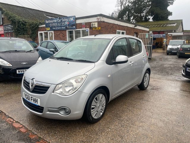 2011 61 VAUXHALL AGILA 1.2 S AC 5d 93 BHP &pound;35  road tax, MOT December 2024, 7 service stamps
