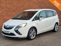 USED 2014 64 VAUXHALL ZAFIRA TOURER 2.0 SRI CDTI 5d 162 BHP 
