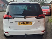 USED 2014 64 VAUXHALL ZAFIRA TOURER 2.0 SRI CDTI 5d 162 BHP 