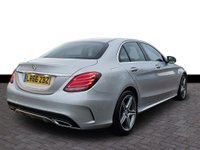 USED 2016 66 MERCEDES-BENZ C-CLASS 1.6 C200 D AMG LINE 4d 136 BHP MERCEDES-BENZ C-CLASS 1.6 C200 D AMG LINE 4d 136 BHP