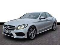 USED 2016 66 MERCEDES-BENZ C-CLASS 1.6 C200 D AMG LINE 4d 136 BHP MERCEDES-BENZ C-CLASS 1.6 C200 D AMG LINE 4d 136 BHP