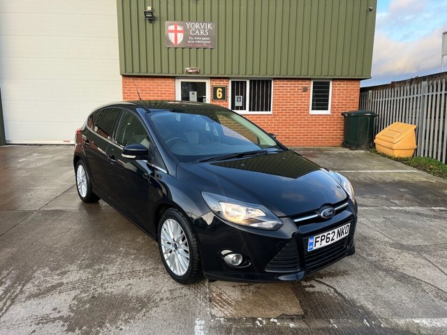 2012 62 Ford Focus 1.0L ZETEC 5d 124 BHP