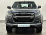 USED 2023 23 ISUZU D-MAX 1.9 V-CROSS DCB 161 BHP 9224 Miles, Obsidian Metallic Grey,4WD Shift On The Fly, 4'2 Multi - Information Display, Apple Play Android Auto in STOCK NOW