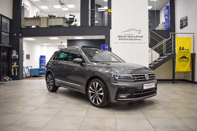 2018 68 Volkswagen Tiguan 2.0 R-LINE TDI 4MOTION DSG 5d 148 BHP