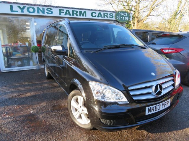 2013 63 Mercedes-Benz Viano 2.1 AMBIENTE CDI LONG BLUEEFFICENCY 5d 163 BHP