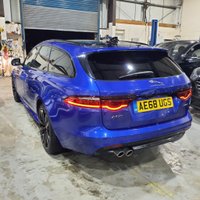 USED 2018 68 JAGUAR XF 2.0 D R-SPORT 5d 177 BHP GENUINE MILEAGE FULL LEATHERS 6 MONTHS WARRANTY