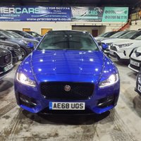USED 2018 68 JAGUAR XF 2.0 D R-SPORT 5d 177 BHP GENUINE MILEAGE FULL LEATHERS 6 MONTHS WARRANTY