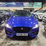 USED 2018 68 JAGUAR XF 2.0 D R-SPORT 5d 177 BHP GENUINE MILEAGE FULL LEATHERS 6 MONTHS WARRANTY