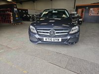 USED 2015 15 MERCEDES-BENZ C-CLASS 2.1 C220 BLUETEC SE EXECUTIVE 4d 170 BHP Only &pound;20 Road Tax