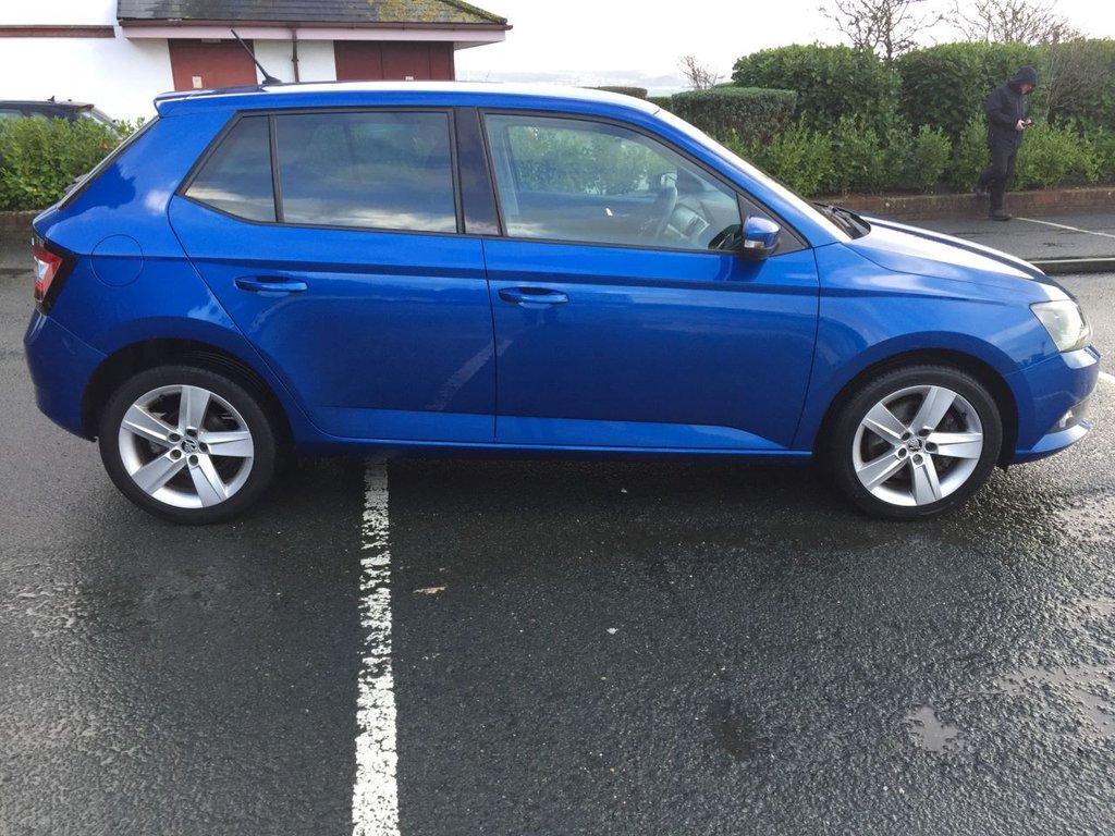 USED 2015 65 SKODA FABIA 1.2 SE L TSI 5d 109 BHP SAT NAV DAB HEATED SEATS