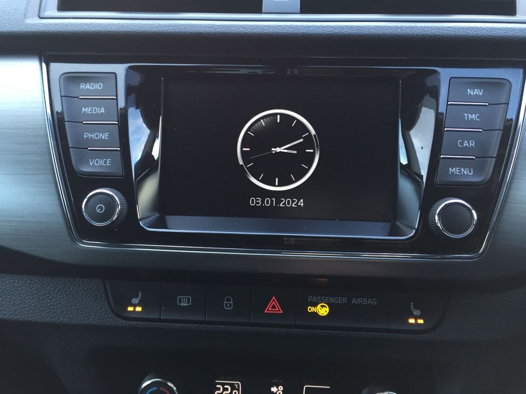 USED 2015 65 SKODA FABIA 1.2 SE L TSI 5d 109 BHP SAT NAV DAB HEATED SEATS