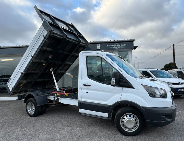 2018 68 Ford Transit 350 Mwb 2.0 350 L2 TWIN REAR WHEEL TIPPER 129 BHP EURO 6