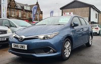 USED 2016 16 TOYOTA AURIS 1.6 D-4D BUSINESS EDITION TOURING SPORTS 5d 110 BHP 16" ALLOYS +  CRUISE CONTROL +  REVERSING CAMERA +  CLIMATE CONTROL +  DAB RADIO + BLUETOOTH +  FRONT HEATED SEATS +  SAT NAV +  START STOP +