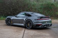 USED 2023 23 PORSCHE 911 TURBO S OVER &pound;45K OF TECHART CARBON, TECHART WHEELS, AND CAPRISTO EXHAUST FITTED AS WELL AS FULL PPF, AND GHOST IMMOBILISER.  STUNNING CAR WHICH STANDS OUT FOR ALL THE RIGHT REASONS.