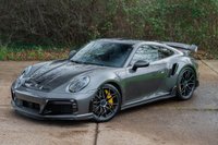 USED 2023 23 PORSCHE 911 TURBO S OVER &pound;45K OF TECHART CARBON, TECHART WHEELS, AND CAPRISTO EXHAUST FITTED AS WELL AS FULL PPF, AND GHOST IMMOBILISER.  STUNNING CAR WHICH STANDS OUT FOR ALL THE RIGHT REASONS.