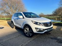 USED 2014 63 KIA SPORTAGE 2.0 CRDI KX-3 SAT NAV 5d 134 BHP Heated front and rear seats