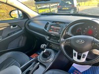 USED 2014 63 KIA SPORTAGE 2.0 CRDI KX-3 SAT NAV 5d 134 BHP Heated front and rear seats