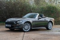 USED 2018 18 FIAT 124 SPIDER CONVERTIBLE 1.4 SPIDER MULTIAIR LUSSO 2d 139 BHP FULL HISTORY, 12M WARRANTY, REAR CAMERA, HEATED SEATS, KEYLESS ACCESS, KEYLESS START, CLIMATE CONTROL,