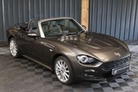 USED 2018 18 FIAT 124 SPIDER CONVERTIBLE 1.4 SPIDER MULTIAIR LUSSO 2d 139 BHP FULL HISTORY, 12M WARRANTY, REAR CAMERA, HEATED SEATS, KEYLESS ACCESS, KEYLESS START, CLIMATE CONTROL,