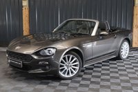 USED 2018 18 FIAT 124 SPIDER CONVERTIBLE 1.4 SPIDER MULTIAIR LUSSO 2d 139 BHP FULL HISTORY, 12M WARRANTY, REAR CAMERA, HEATED SEATS, KEYLESS ACCESS, KEYLESS START, CLIMATE CONTROL,