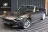 USED 2018 18 FIAT 124 SPIDER CONVERTIBLE 1.4 SPIDER MULTIAIR LUSSO 2d 139 BHP FULL HISTORY, 12M WARRANTY, REAR CAMERA, HEATED SEATS, KEYLESS ACCESS, KEYLESS START, CLIMATE CONTROL,