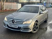 USED 2012 62 MERCEDES-BENZ C-CLASS 2.1 C220 CDI BLUEEFFICIENCY EXECUTIVE SE 4d 168 BHP 