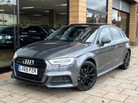 USED 2019 69 AUDI A3 1.5 SPORTBACK TFSI S LINE BLACK EDITION 5d 148 BHP COMFORT + SOUND PACK | VIRTUAL CP